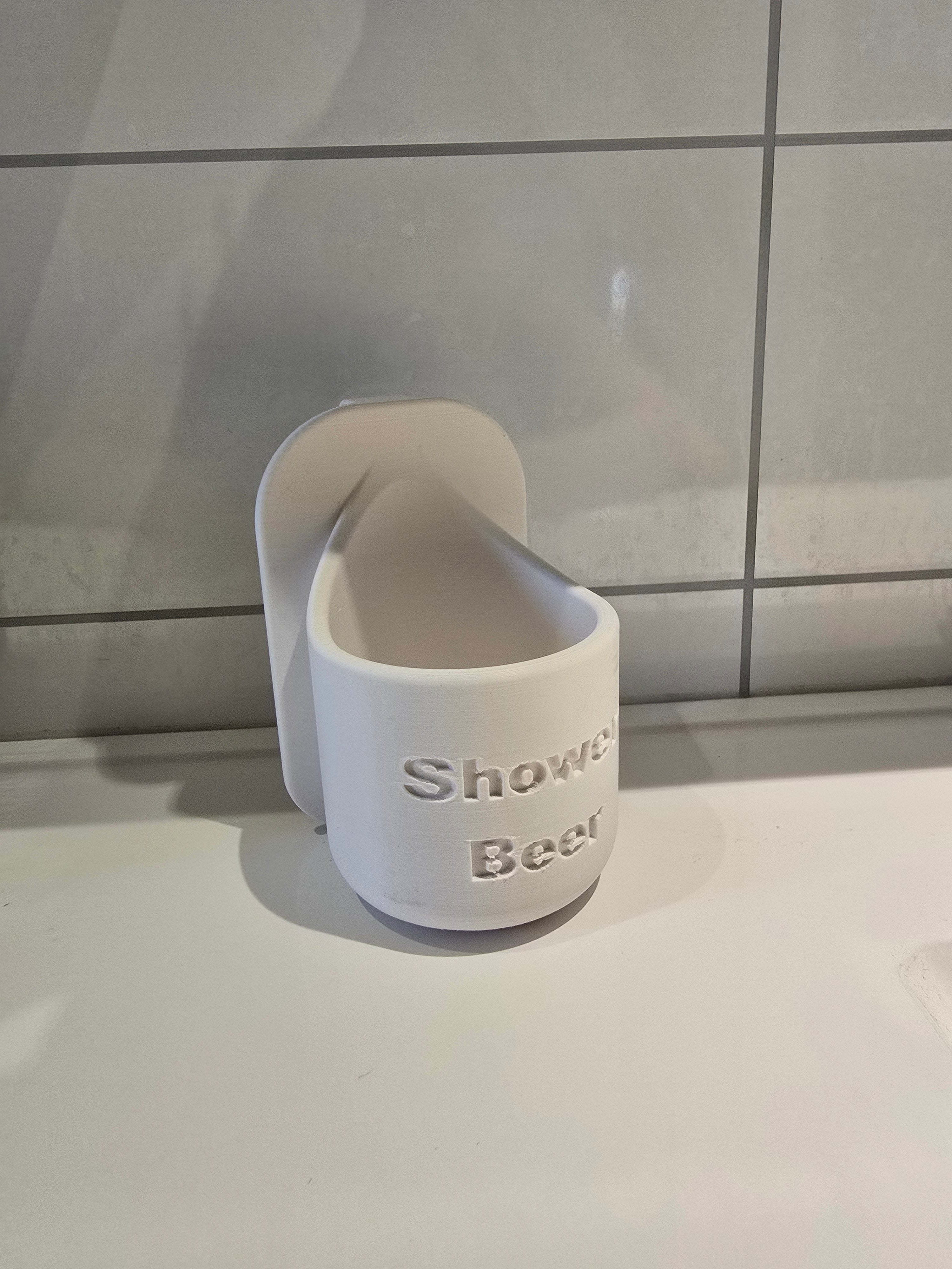 Boks/flaskeholder til dusj
